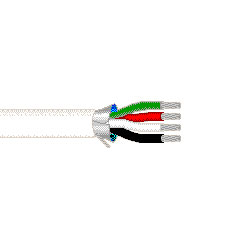 Belden 18 AWG Stranded Multi-Conductor Plenum Single-Pair Cable with Natural Flamarrest Jacket