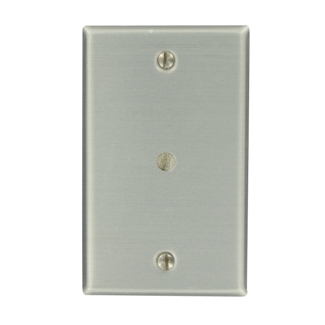 Leviton Commercial Grade 1-Gang Phone or Cable Outlet - Box Mount