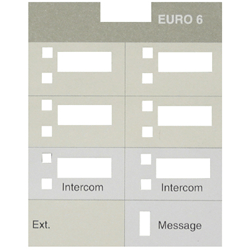 Avaya Partner Designation Paper Strip for Partner Euro Style Series 1