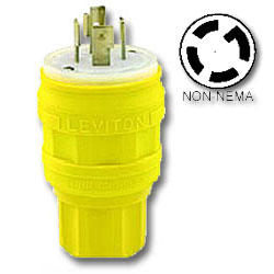 Leviton Wetguard Non-NEMA Non-Grounding Device (For replacement use only)