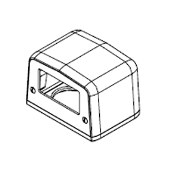 Legrand - Wiremold Service Fitting Decora or GFI Receptacle Opening