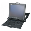 Rackmount LCD, Keyboard and Touchpad, with KVM Switch