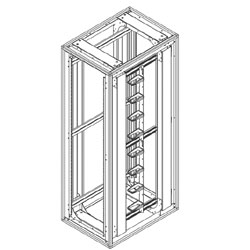 Chatsworth Products Seismic Frame Cabinet System without Side Panels