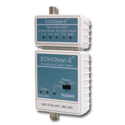Hobbes USA SOHOtest-E Residential Cable Tester