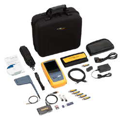 Fluke Networks OneTouch AT Network Assistant with Copper/Fiber LAN, Wi-Fi, and Advanced Service Tests Options