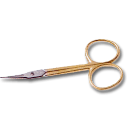 Clauss GOLD-LINE Embroider Scissors with Short Curved Blades