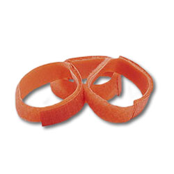 Leviton Recloseable Orange Hook and Loop Fasteners (Package of 10)