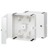 LightSpace Single Door Empty CPS Series 48 Fiber Tray Customer Premise Splice Enclosure