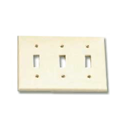 Leviton 3-Gang Standard Size Residential Grade Toggle Switch