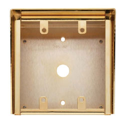 Aiphone Surface Mount 2-Gang Gold Plated Enclosure