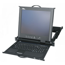 Middle Atlantic Rackmount LCD, Keyboard and Touchpad, with KVM Switch