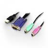 4 Piece PS/2 and USB Cables