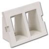 Infin-e-Station Keystone - 2 Port/Recessed