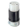 15Amp, 125V, Non-Grounding, 2-Pole, 2-Wire, MiniLock Locking Connector