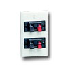 Double Spring Clip Wallplate