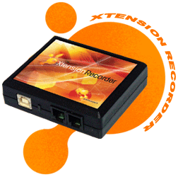 USB phone recorder, USB recorder, Xtension Recorder, phone recorder
