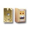 Faceplate Junction Box - Single Gang