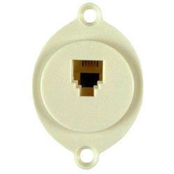 Allen Tel Work Area Outlets - Flush Mount Jack