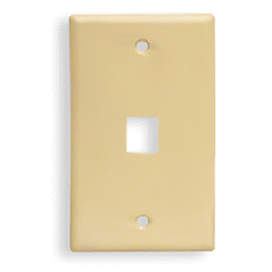 ICC 1-Port 1-Gang Faceplate