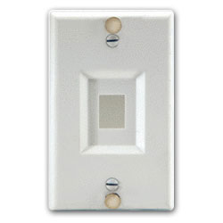 Legrand - On-Q Keystone Wall Phone Plate