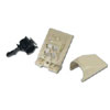 MMO Type Flush-Mounted (Angled) Faceplate