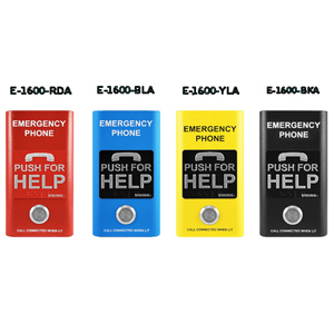 Viking ADA Compliant Emergency Phone with Built-In Dialer and Voice Announcer