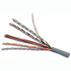 Siemon Plenum, 4-pair, 23AWG solid, System 6 UTP, 1000 ft. Reelex, CMP, CSA Type FT6