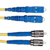 SC to FC Singlemode Duplex Hybrid Patch Cord