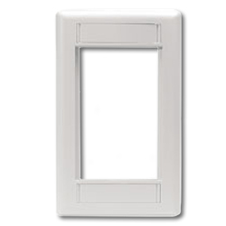 Hubbell Infin-e-Station Faceplate Frame - Single Gang