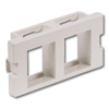 Infin-e-Station Keystone - 2 Port/Flat