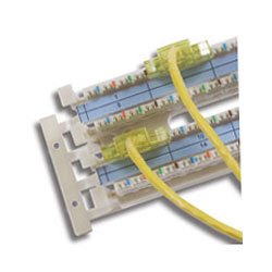 Hubbell XPert Label Holder Kit - 110 Wiring Block (Package of 10)