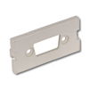Infin-e-Station Blank Module  For 9 and 15 pin, D-Sub (10 Pack)