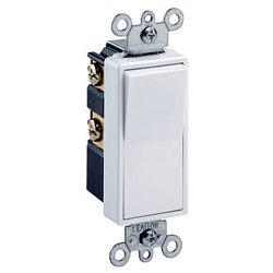 Leviton Decora 4-Way Illuminated Designer Grounding Rocker Switch