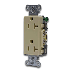 Hubbell Style Line Decorator Specification Grade Commercial Receptacle