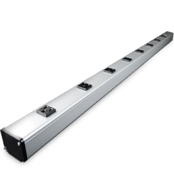 Legrand - Wiremold Industrial 48 Inch Plug-In Outlet Center with 8 Outlets