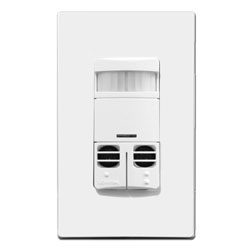 Leviton Dual Relay, No-Neutral, Multi-Technology Wall Switch Occupancy Sensor