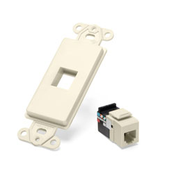 Leviton Decora Insert Kit, 6P6C