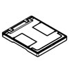 Floorport Series Flangeless Blank Cover Assembly