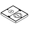 Floorport Series Flangeless Furniture Feed Cover Assembly