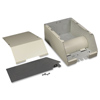 2400D Series Raceway Divided Entrance End Fitting