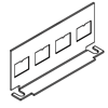 RFB4 Series  4 RJ Knockout Communication Bracket