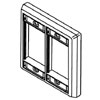 CM Series Double Gang Faceplate