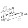 Overhead Wireless Access Point Bracket