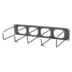 Hubbell 7 Inch Horizontal Cable Management Panel with Cover
