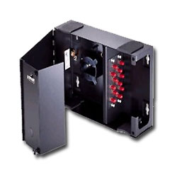 Leviton Wall-Mount Fiber Optic Patch Panel (Small/Empty/Split Door/Lock)