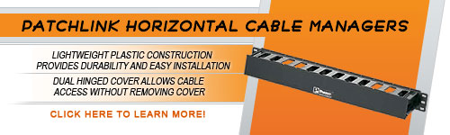 Panduit PatchLink Horizontal Cable Managers
