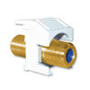 Recessed Self-Terminating F-Connector