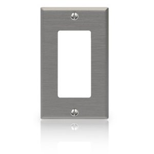 Leviton Metal 1 Gang Decora/GFCI Wallplate