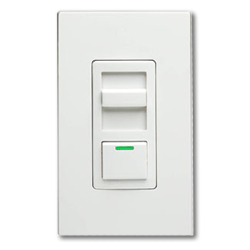 Leviton IllumaTech Preset Slide Controls Single Pole with LED locator