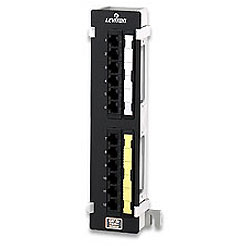 Leviton 12-Port Universal Gigamax Category 5e Patch Block